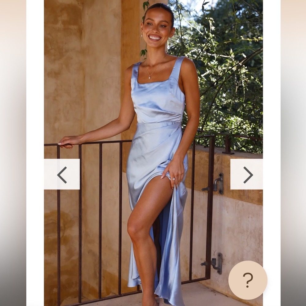 Alaria Maxi Dress - Blue